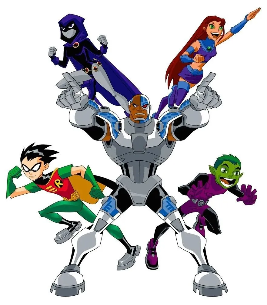 Teen Titans Group Shot