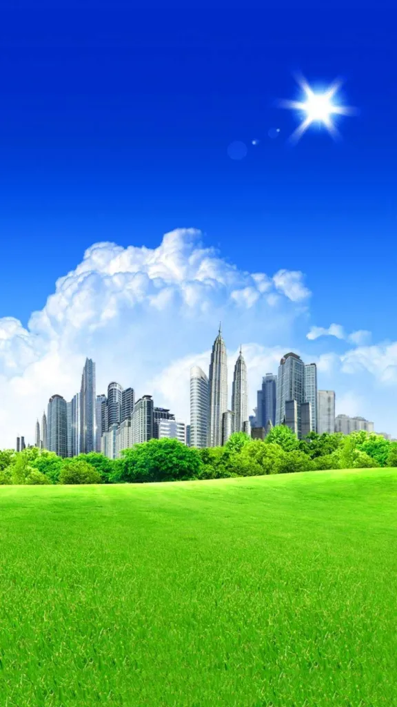 Frutiger Aero Sky Wallpaper