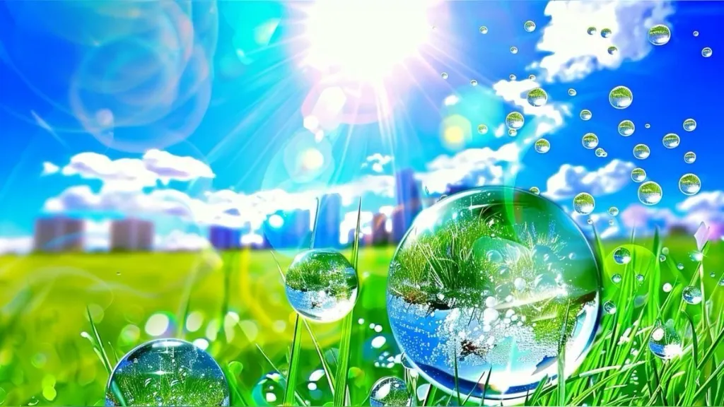 Frutiger Aero Nature Wallpaper