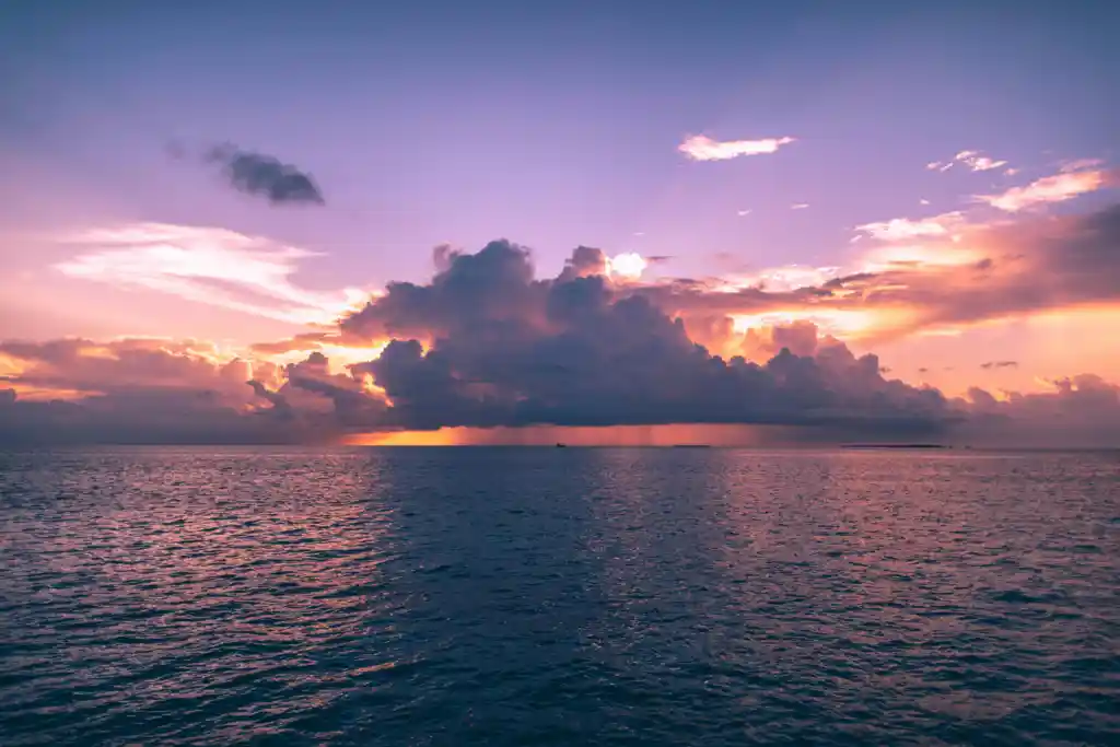 Purple Haze Ocean Sunset