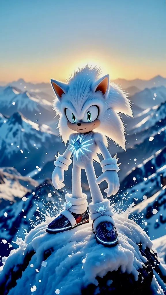 White Sonic Winter Wallpaper