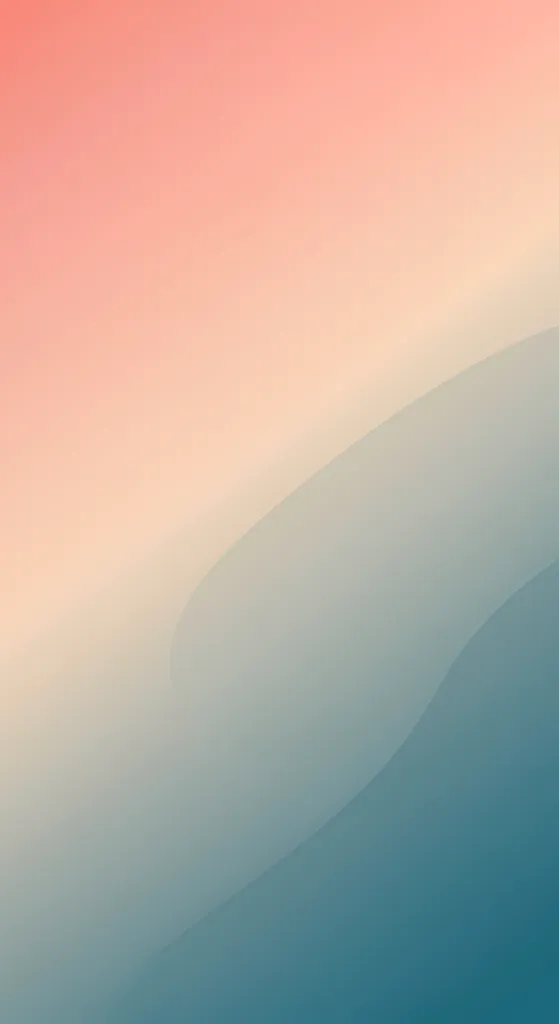 Serene Abstract Gradient Curves