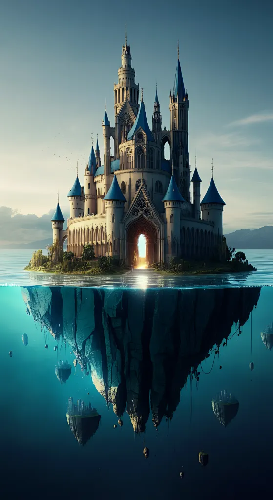 Dreamland Castle and Submerged Peaks