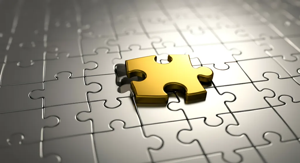 Golden Puzzle Piece Solution