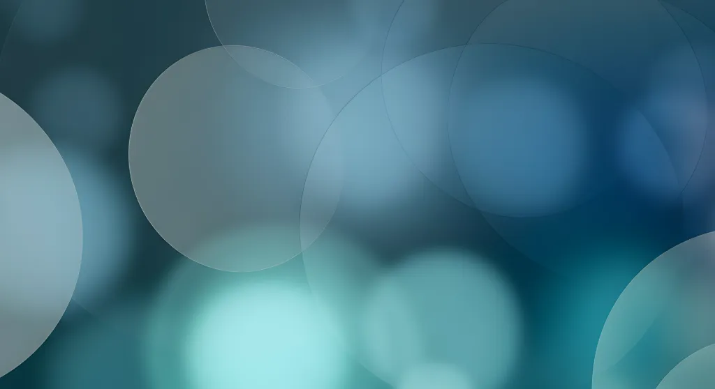 Blue Circles in Motion