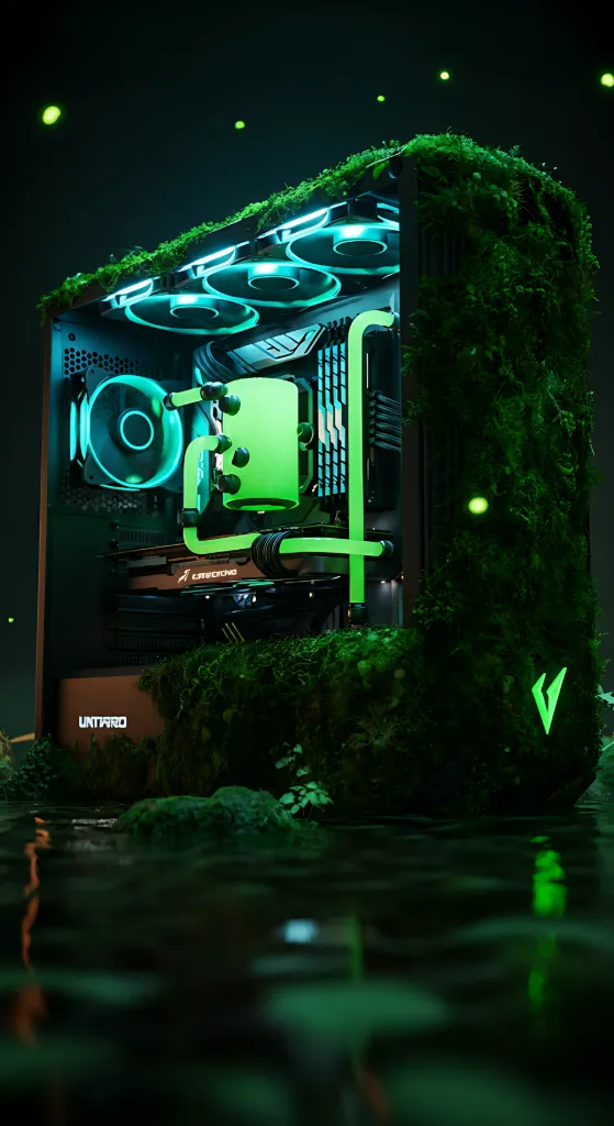 Mossy PC Case